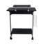 Chariot d'ordinateur compact avec rangement