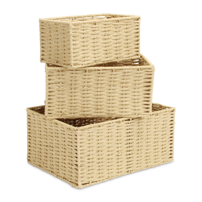 Dovecove Laelia Seagrass Decorative Basket