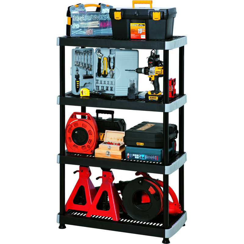 Étagère robuste à 4 tablettes H 57 po x l 35,8 po x P 17,7 po Waynefleet