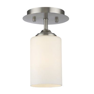 Beegle Glass Semi Flush Mount