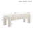 Oyan Modern Channel Tufted Backless Upholstered Bench-107520321-106952162