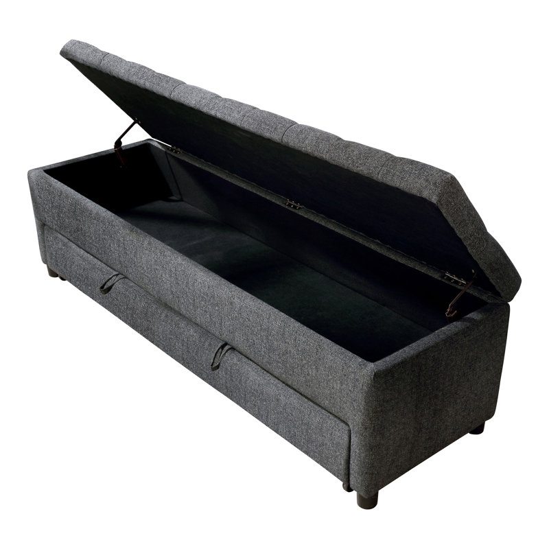 Banc de rangement, Gris