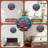 Ocean Coral Reef Clock Wall Decor