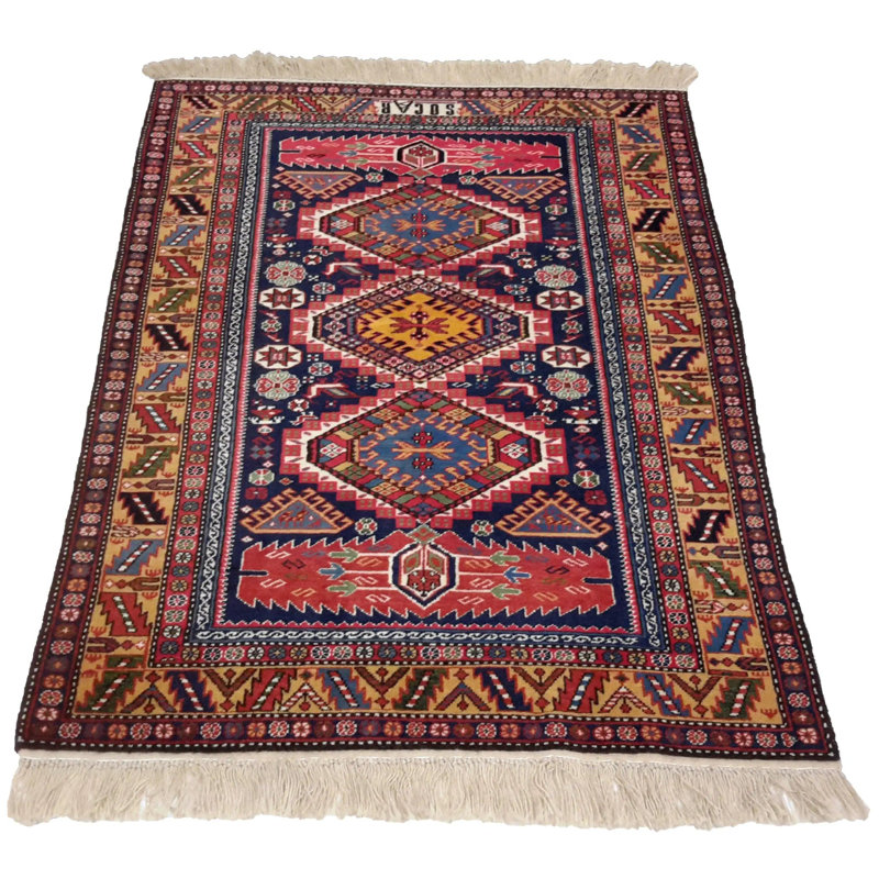 Nodine Oriental Area Rug in Blue