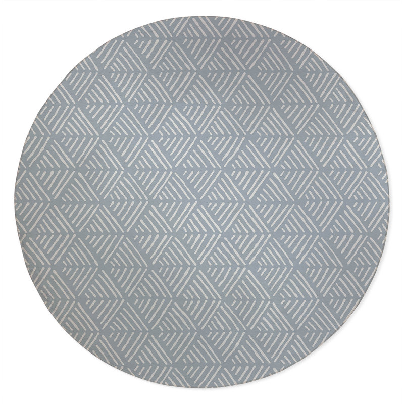Tapis de jeu Tribal Dreamer, Bleu ardoise / bleu