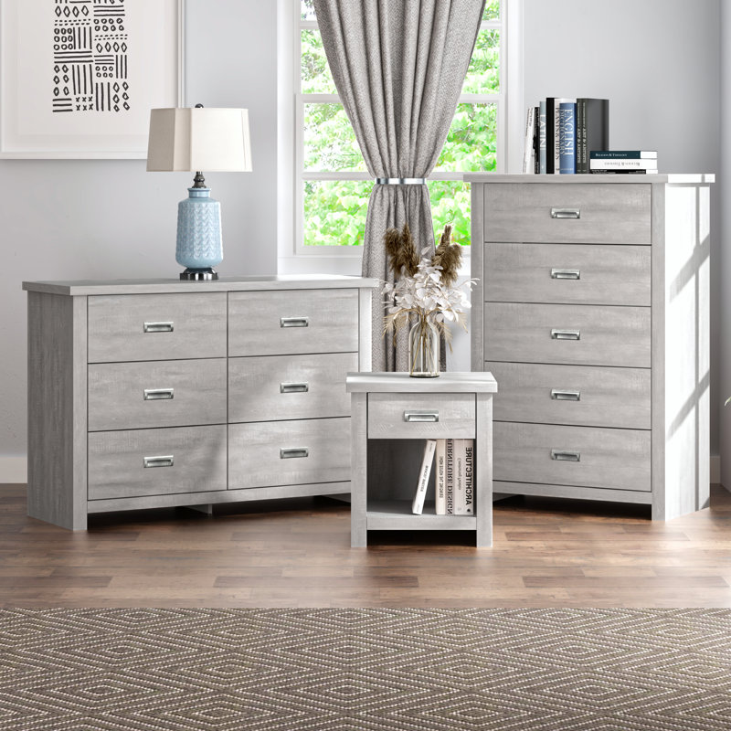 Piece Bedroom Set, Dusty Gray Oak