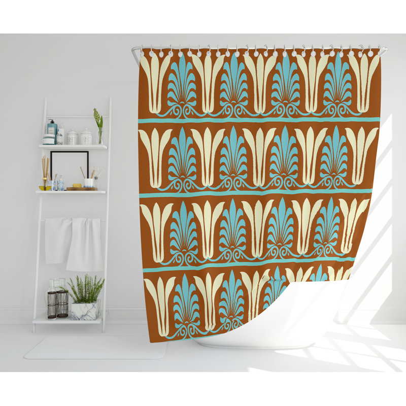 Sebiorn Polyester Shower Curtain, 168cm H x 168cm W