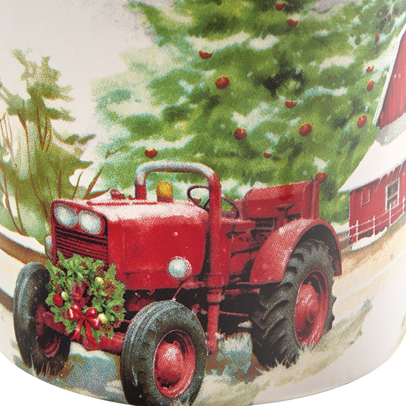  Ensemble de 4 tasses de Noël à la ferme