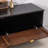 Solid Wood TV Stand with Wave Design-105339682