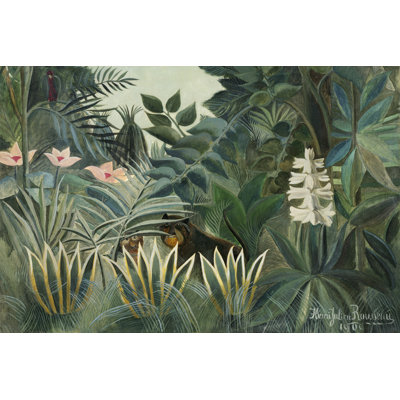 Bengta " Rousseau's Jungle III " by Henri Rousseau