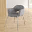 Chaise avec accoudoirs en tissu-28459625