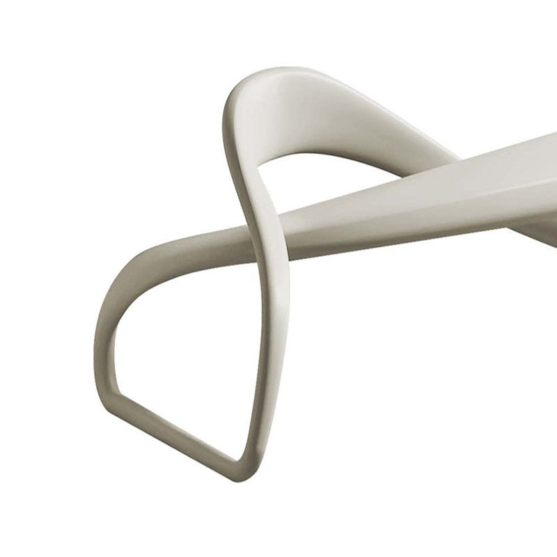 Banc rembourré en similicuir blanc, H 16,14 po x l 70,87 po x P 18,11 po