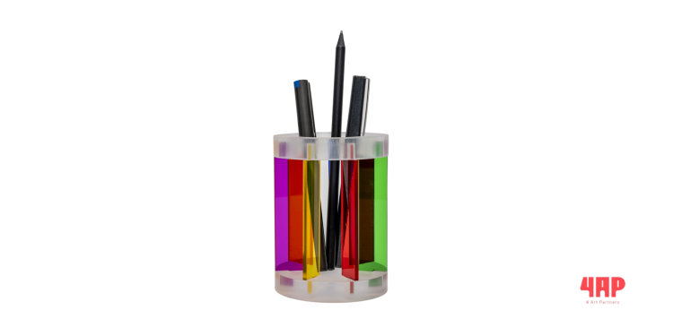 Rainbow Pencil Cup