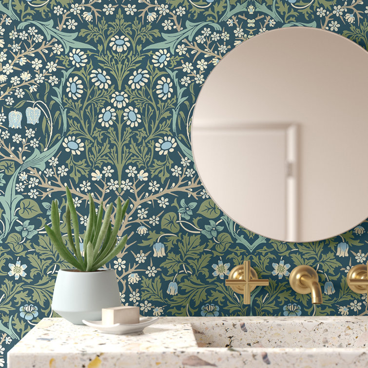 Erin Napiers PeelAndStick Wallpaper Collection Is A Beautiful Homage  To Heirloom Patterns