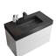 Ensemble de meuble-lavabo mural simple 35,8 po Gernold-1160645351-1160645355
