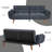 Tarantino Twin 75.3'' Upholstered Split Back Convertible Sofa-150406285
