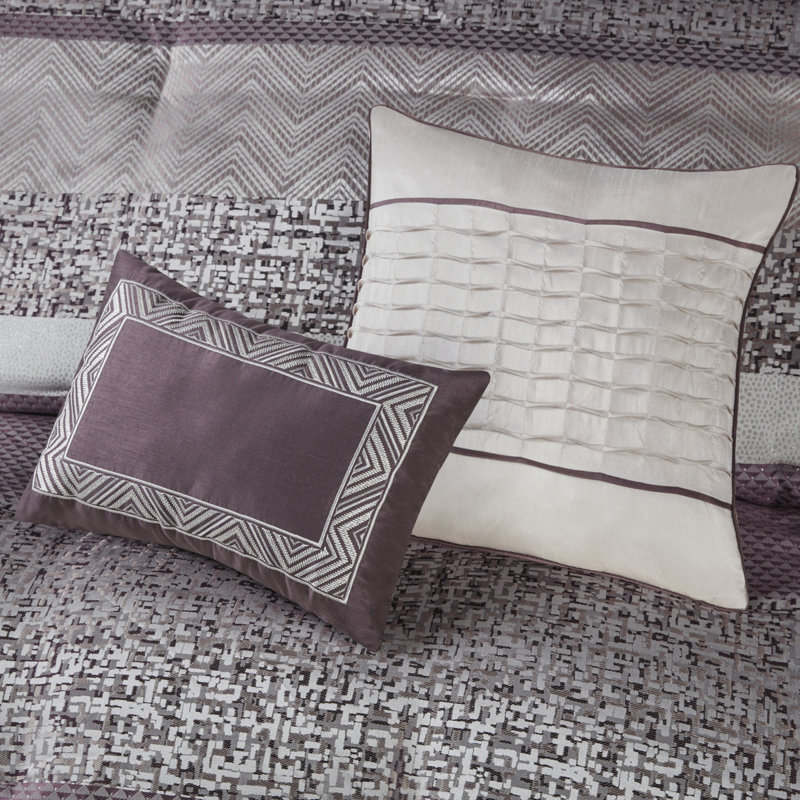 Ensembles de literie luxueux en polyester, jacquard, grand confort