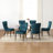 Guitierrez Velvet Upholstered Parsons Chair-1380957848