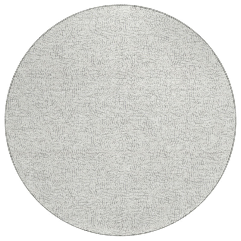 Tapis rond 8 po
