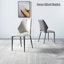 Chaise d'appoint à dossier solide (ensemble de 2)-798117404