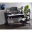 Bigga Black & White Gaming Desk (Not Include Stools)
