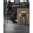 Bar Stools Set of 2, Counter Height Swivel Bar Stools, Synthetic Leather with Stitching-101042402-101042404