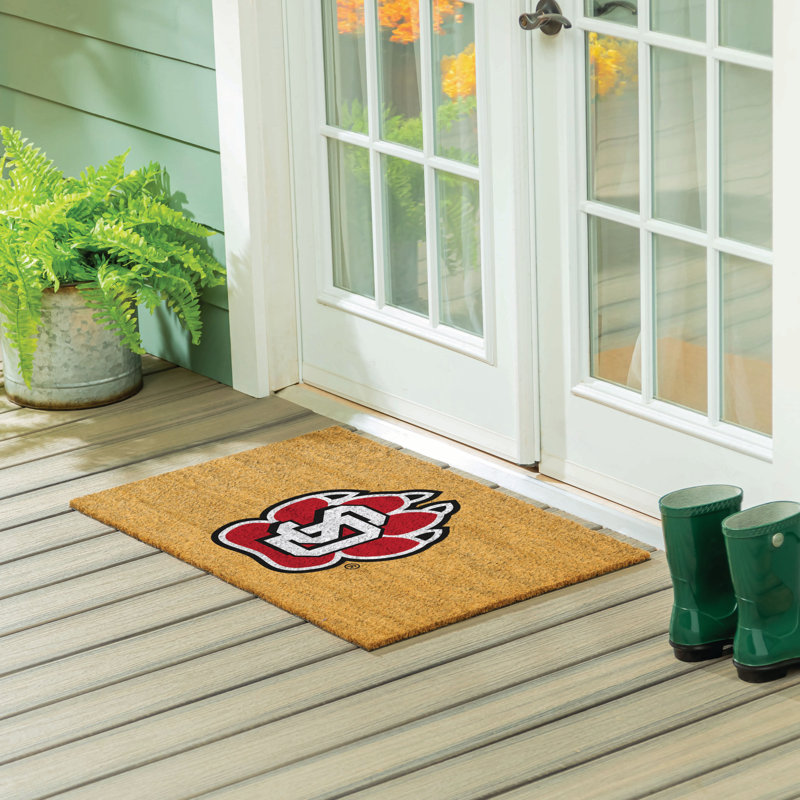Grand tapis couleur coco 36 po x 24 po University of South Dakota