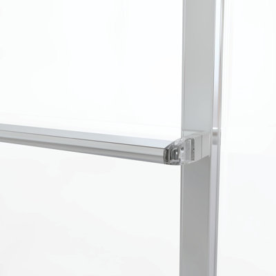 Porte de douche sans cadre Deluxe H 71,5 "Deluxe