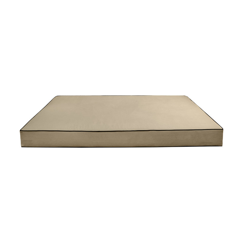 Mesude Zipper Mattress Protector Mattress Protector Case Pack, Beige, Twin, 8"