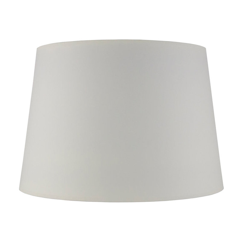 Paper Drum Lamp Shade (Spider), 12" H x 18" W x 18" D, Seattle Mist