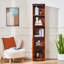 Armoire de rangement modulaire en bois avec 5 tablettes-1014730154