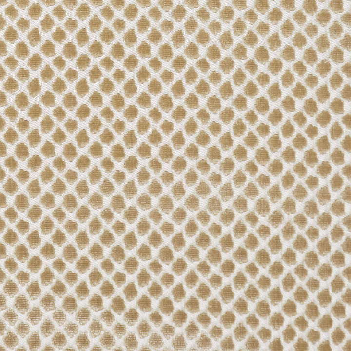 Tissu moderne en velours Etosha, Sable