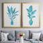 «Watercolor House Plant I», ensemble de 2 reproductions d'art sur toile encadrées-715632297-715632302