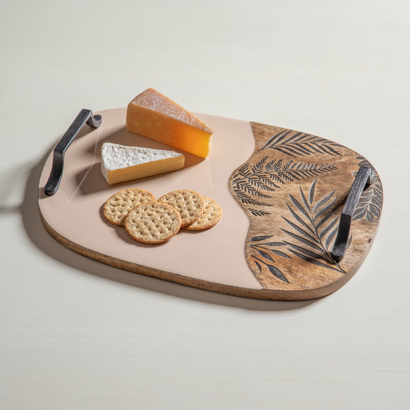 Plateau en bois August Grove® Brianica