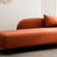 Comfortable Indoor Chaise Lounge: Solid Wood Frame Upholstered Chaise Lounge-100435495-100435494