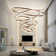 Konstadinos 5 - Light Unique Tiered LED Chandelier