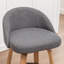 Tabourets de bar pivotants en velours Louise-1674843655-1814672856