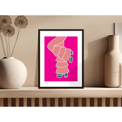Subani Single Picture Frame Print