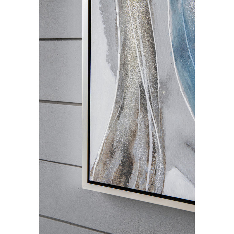 20 "x 71", peintures à l'huile abstraites, de 2, multicolore pour bureau à domicile, salon, décoration murale, 71 ", 2