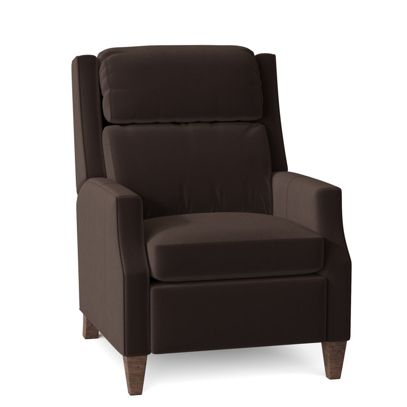 Spyglass 31" Wide Genuine Leather Standard Recliner, Tobacco, 1181 Pearl, Manual