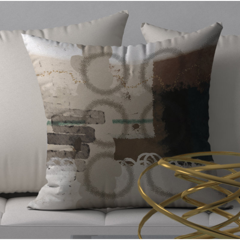 Housse de coussin et insert de coussin carré Debonair, 20 po X 20 po