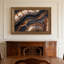 Art mural sur toile Charred Tree Rings-133550454