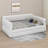 Upholstered Daybed With Trundle, Queen sofa Bed Daybed With Trundle Bed, Backrest-1788500912