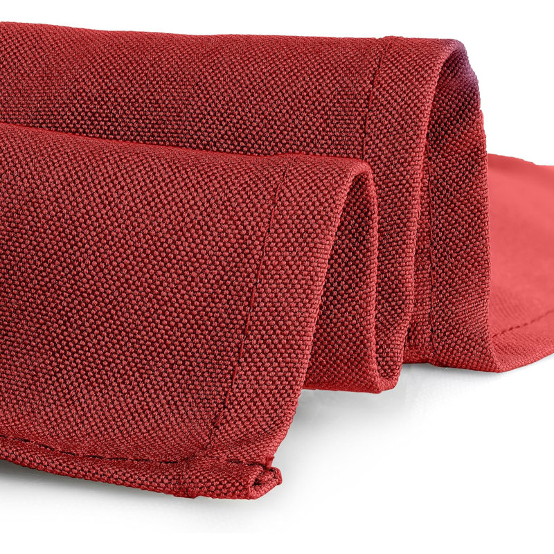 Alyea Dining Linens, 30" W x 72" L, Red