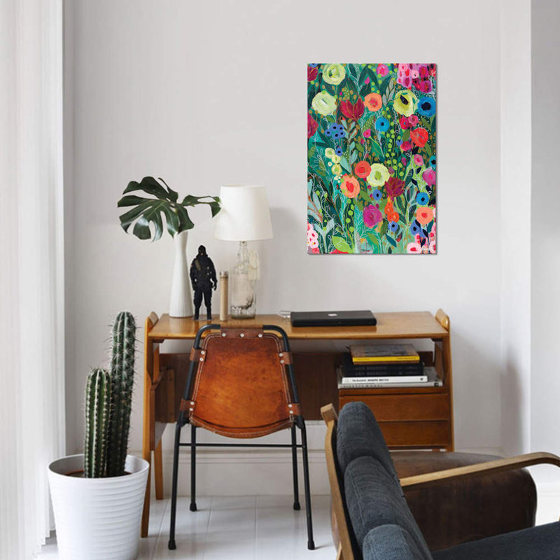 «Into the Profondeurs II», impression sur toile, H 40 po x l 26 po x P 1,5 po, Toile tendue, Pas de tapis