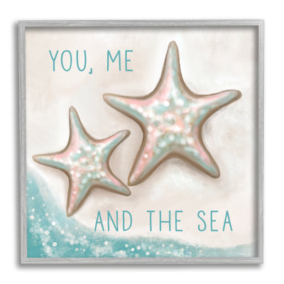 " You Me And Sea Beach Starfish Romance " by Elizabeth Tyndall