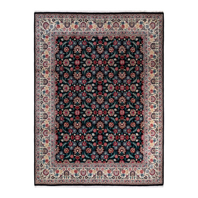 Classic One-of-a-Kind 9' 2" x 12' 5" Hand Knotted Area Rug