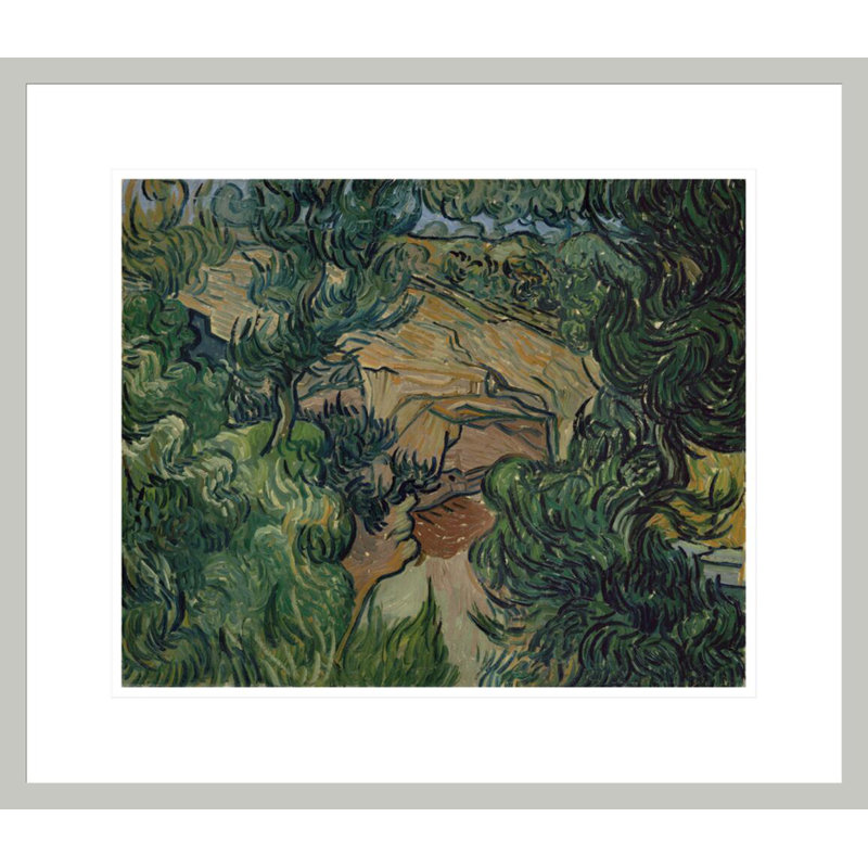 «Entrance to a Quarry» par Vincent van Gogh, impression giclée encadrée, 17,75 po H x 20,49 po L