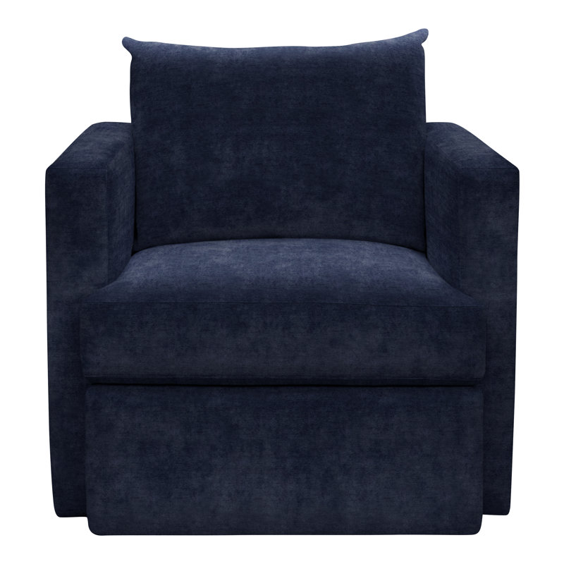 Emory Swivel Armchair, Nadia Eclipse