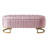 Elegant Upholstered Storage Ottoman With Button-Tufted Design And Metal Leg-67733807